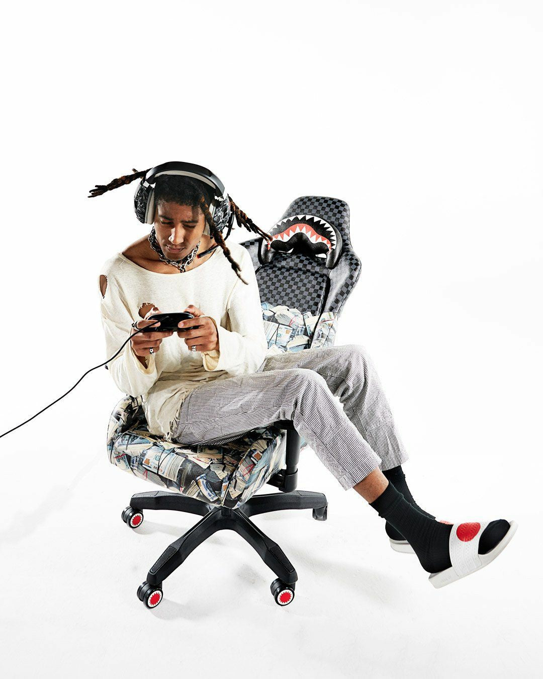 Sprayground - CHECK MONEY GAMING CHAIR - SUPER RARE
