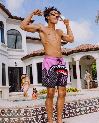 Sprayground - OCEAN DRIP CHECK SWIM SHORT