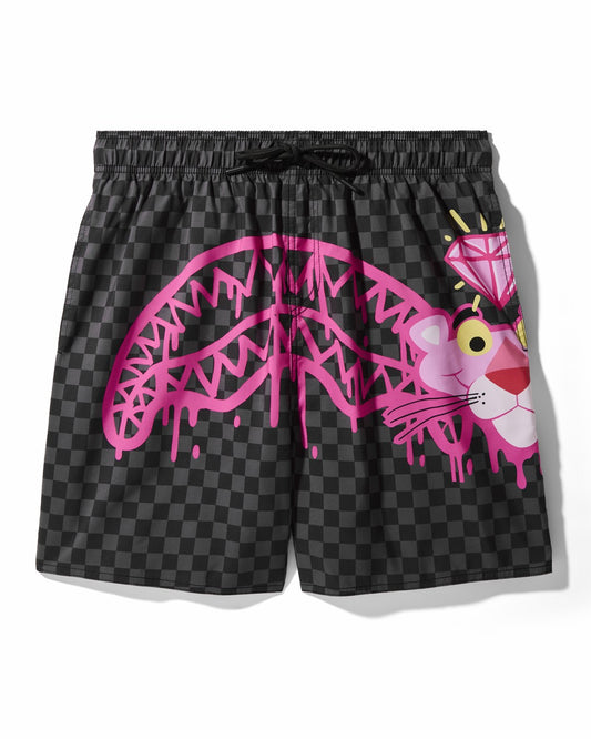 Sprayground - PINK PANTHER DIAMOND SHARK SWIM SHORTS
