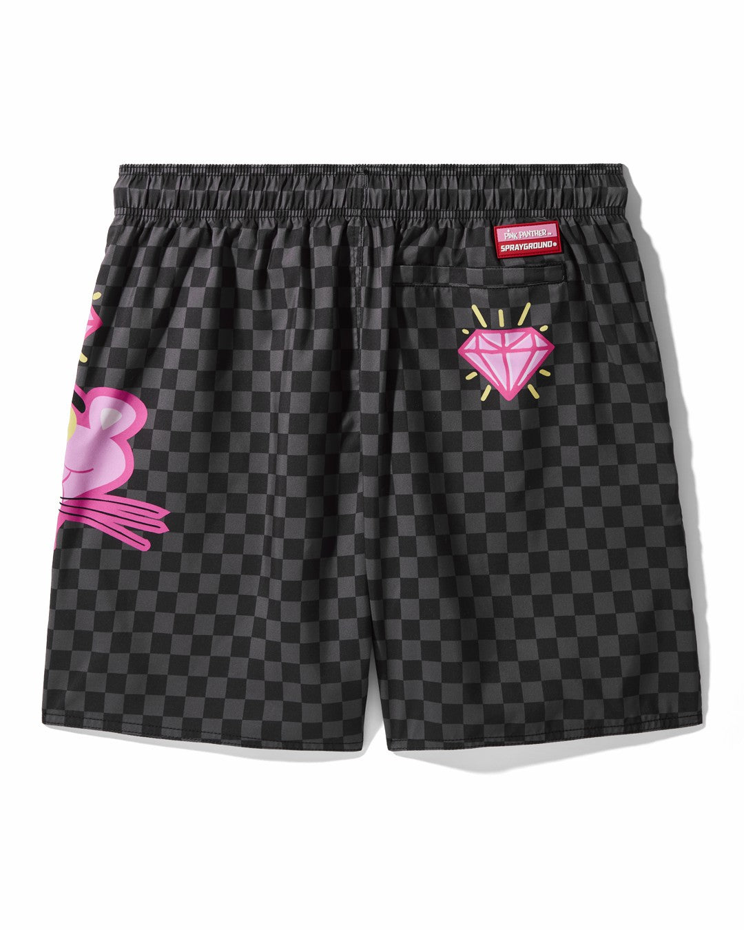 Sprayground - PINK PANTHER DIAMOND SHARK SWIM SHORTS