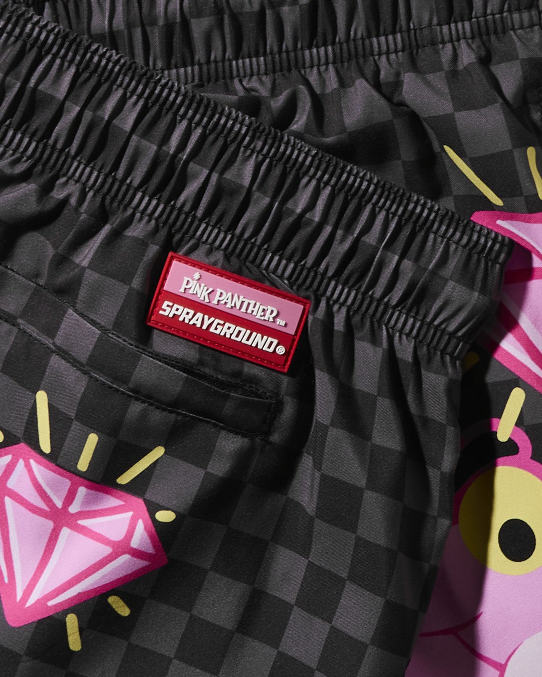 Sprayground - PINK PANTHER DIAMOND SHARK SWIM SHORTS