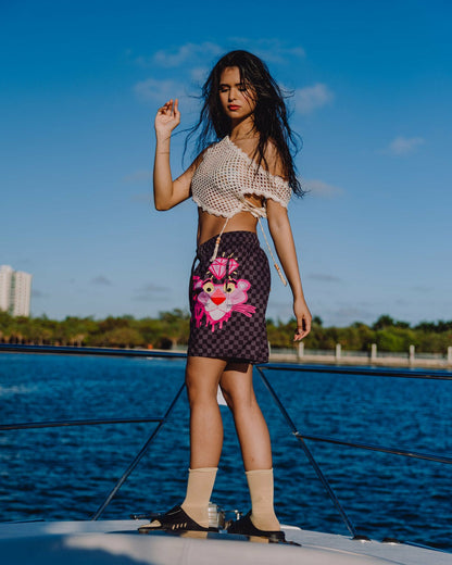 Sprayground - PINK PANTHER DIAMOND SHARK SWIM SHORTS