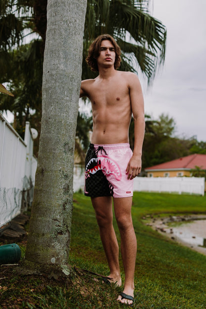 Sprayground - PINK PANTHER PINK PAINTER SWIM SHORTS