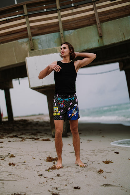 Sprayground - SPONGEBOB TOKYO BUBBLE SWIM SHORTS