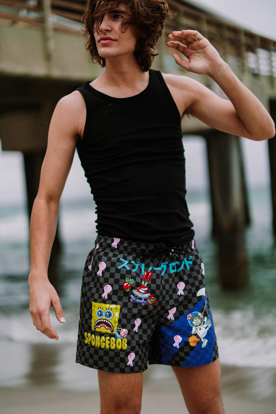 Sprayground - SPONGEBOB TOKYO BUBBLE SWIM SHORTS