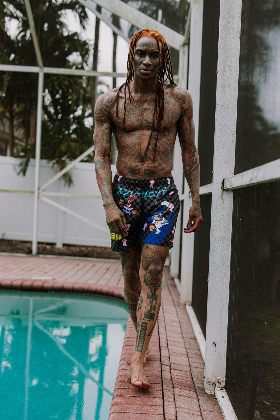 Sprayground - SPONGEBOB TOKYO BUBBLE SWIM SHORTS