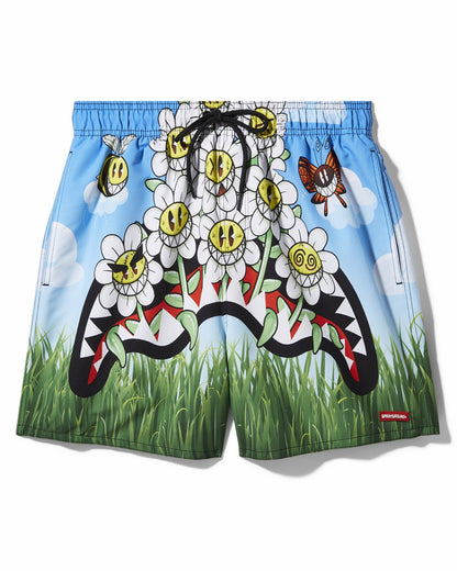 Sprayground - CRAZY DAISIES SWIM SHORTS