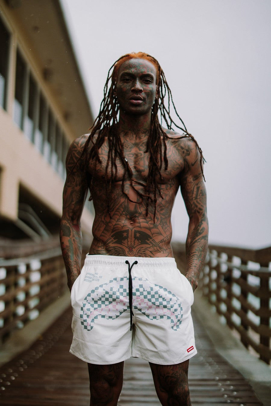 Sprayground - SHARK CENTRAL DYNAMIC SWIM SHORTS