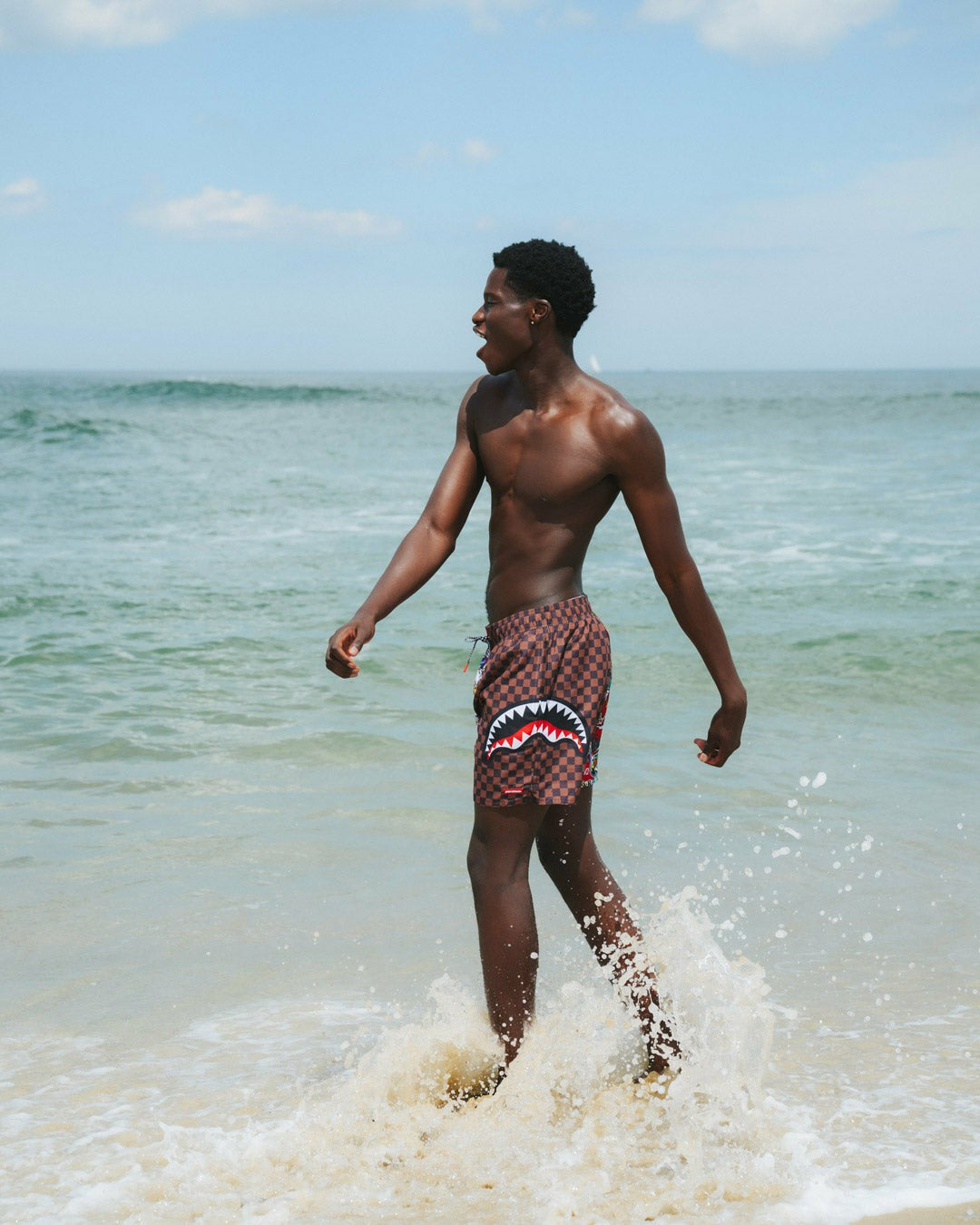 Sprayground - STICKER CREW SWIM SHORTS