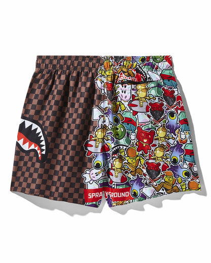 Sprayground - STICKER CREW SWIM SHORTS