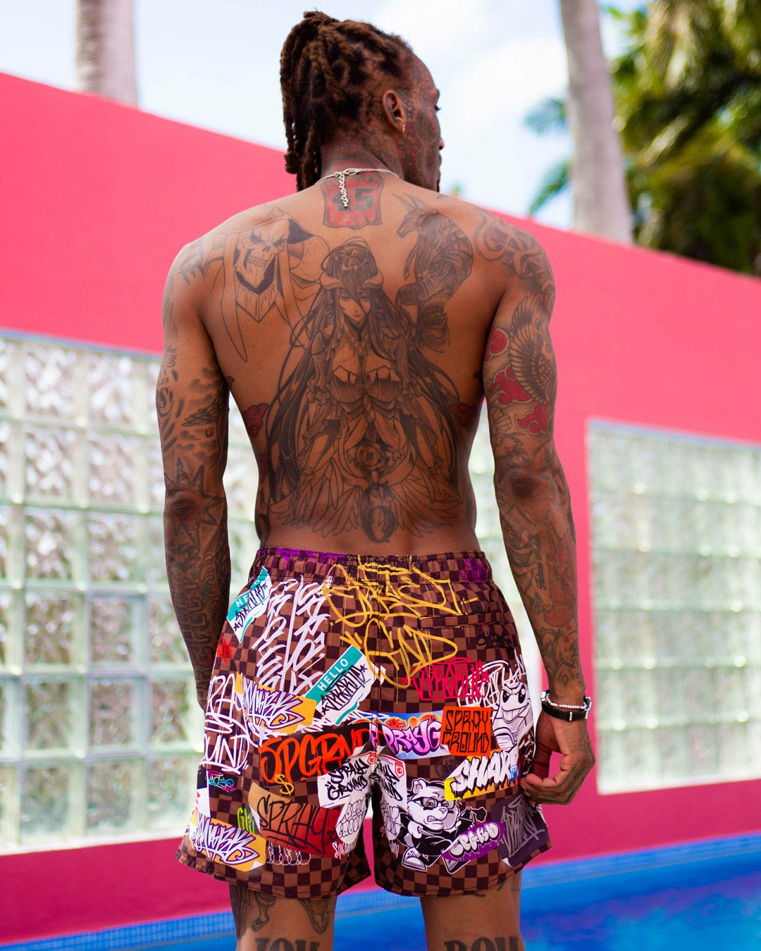 Sprayground - SHARKS IN PARIS JETSKI SWIM TRUNKS