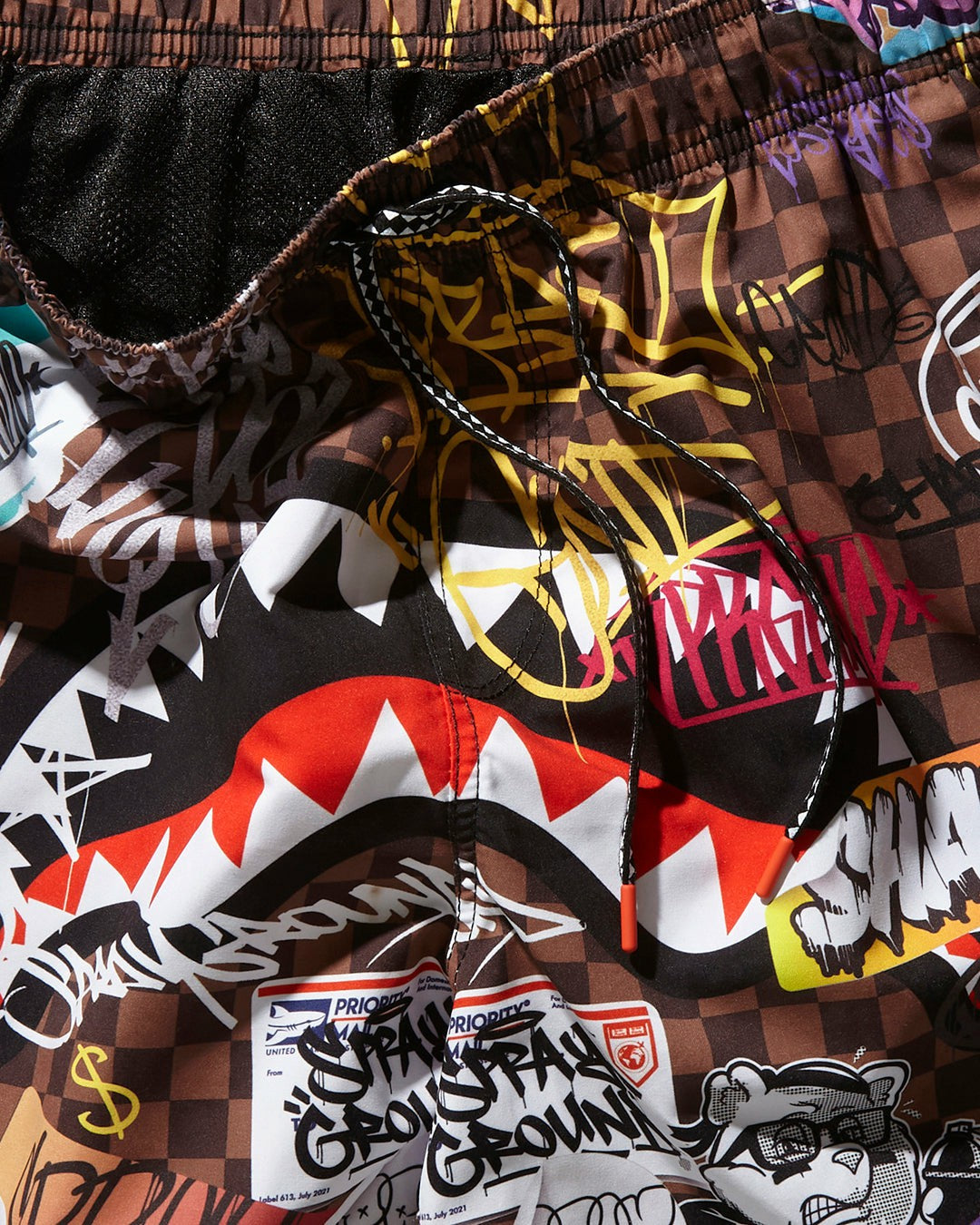 Sprayground - SHARKS IN PARIS JETSKI SWIM TRUNKS