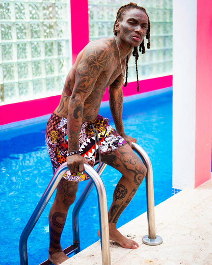 Sprayground - SHARKS IN PARIS JETSKI SWIM TRUNKS
