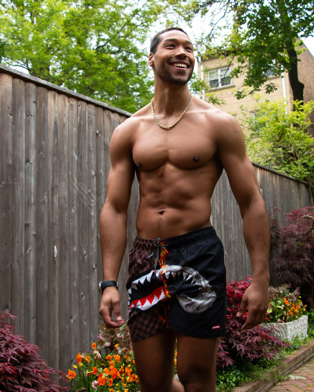 Sprayground - SHARKS IN PARIS UNSTOPPABLE SWIM TRUNKS