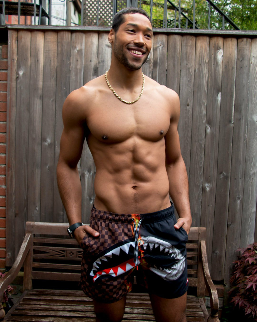 Sprayground - SHARKS IN PARIS UNSTOPPABLE SWIM TRUNKS