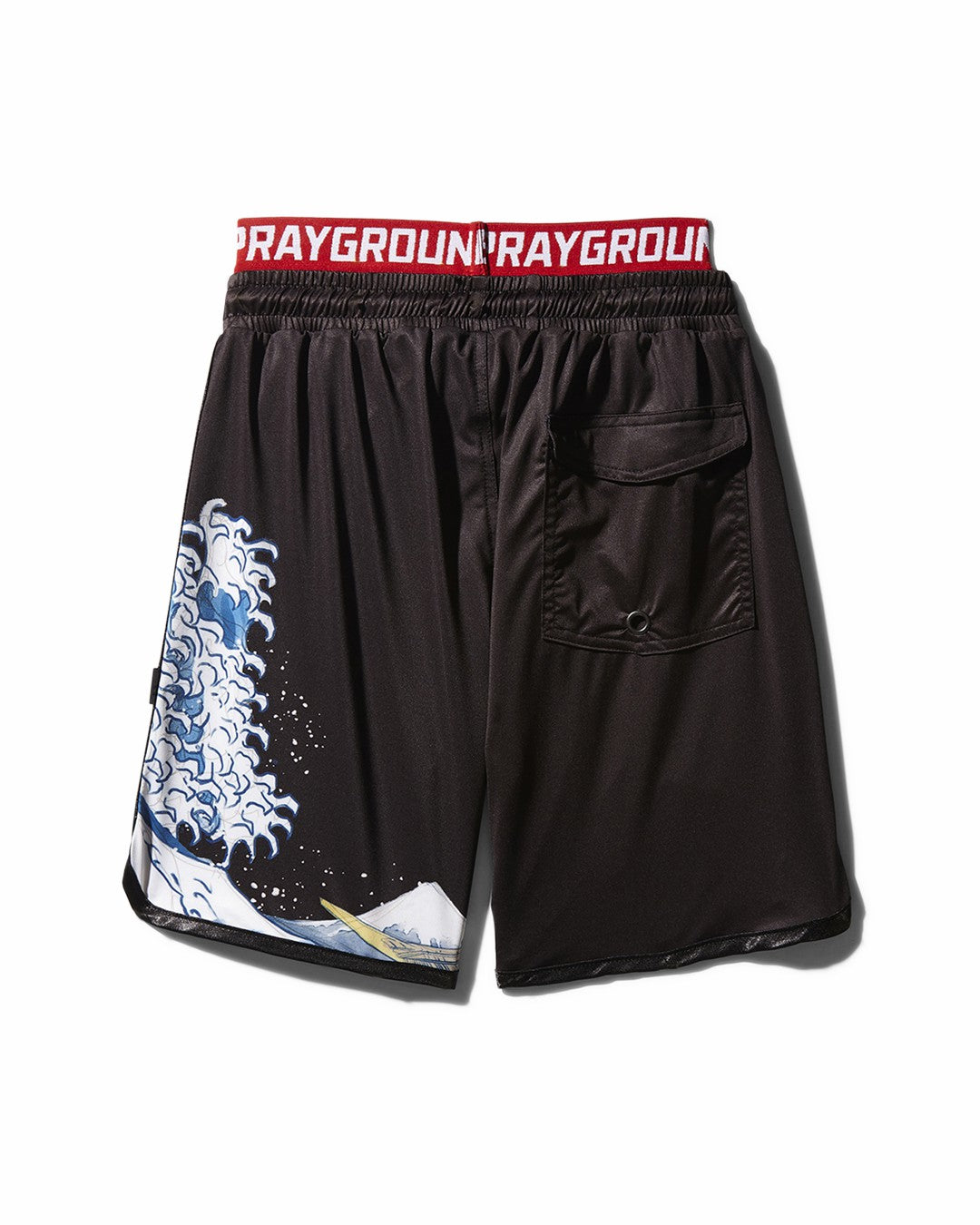 Sprayground - KIDS JAPAN WAVE SWIM TRUNKS (BLACK)