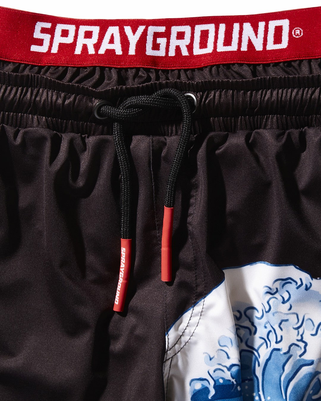 Sprayground - KIDS JAPAN WAVE SWIM TRUNKS (BLACK)