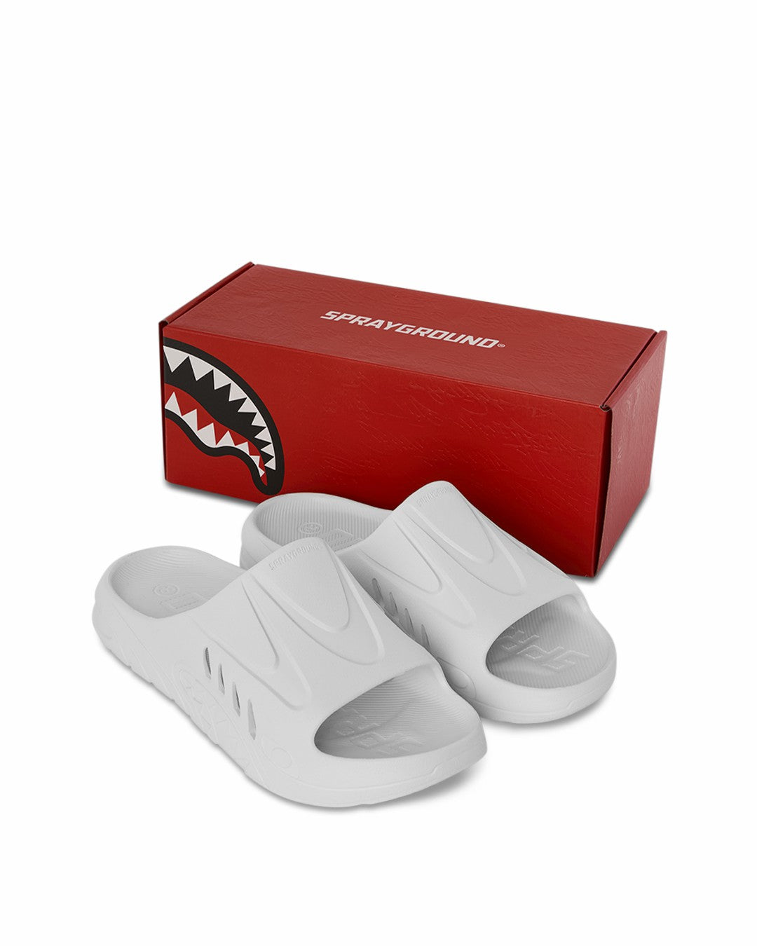 Sprayground - SHARK SLIDE (WHT)