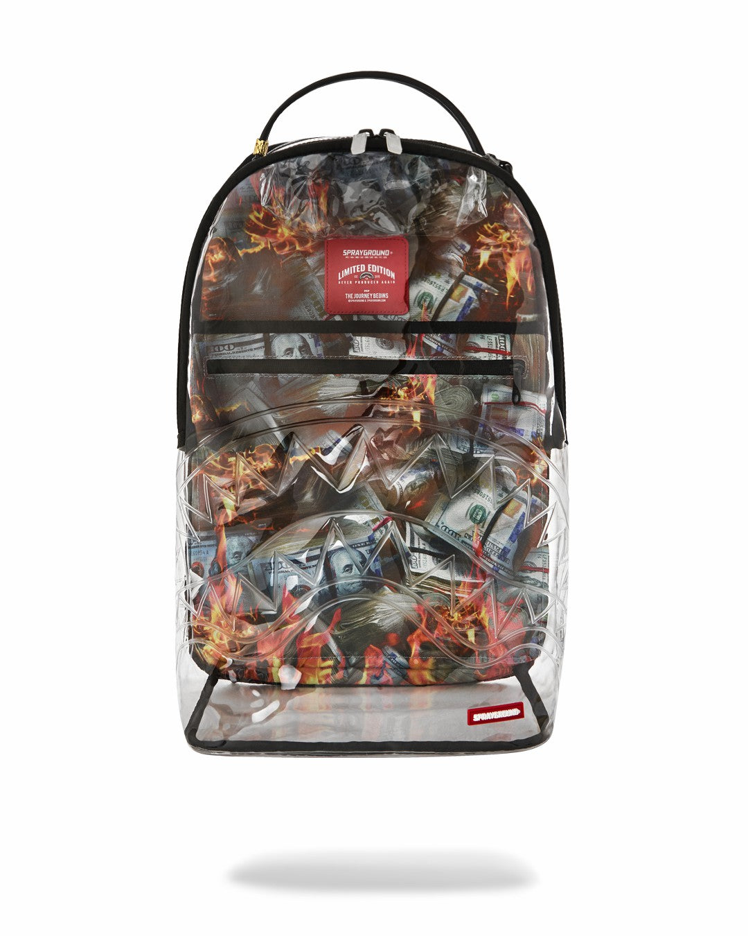 Sprayground - STAY UP - CLEAR BACKPACK