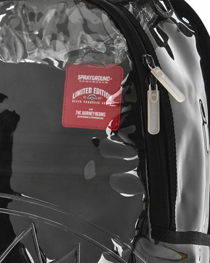 Sprayground - SHARK CENTRAL - CLEAR BACKPACK