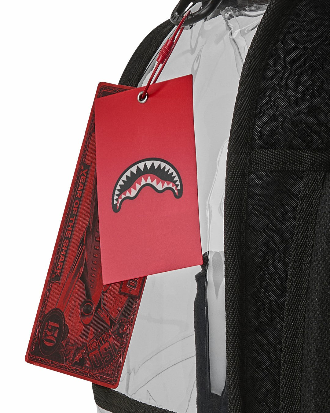 Sprayground - SHARK CENTRAL - CLEAR BACKPACK