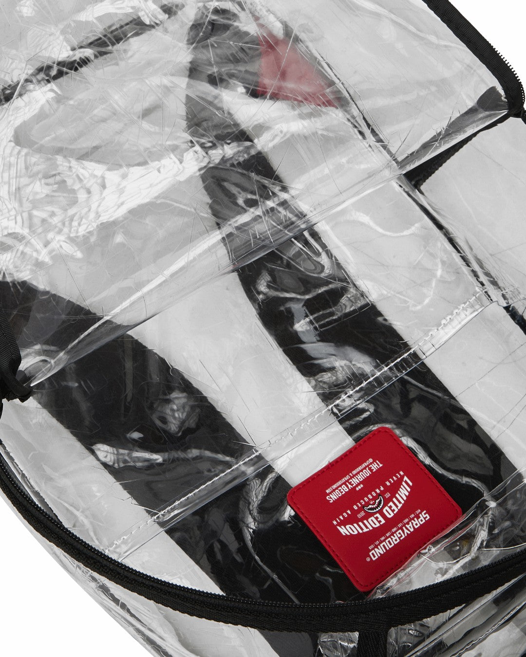 Sprayground - FULLY CLEAR EMBOSSED BOSS BACKPACK