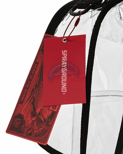 Sprayground - FULLY CLEAR EMBOSSED BOSS BACKPACK