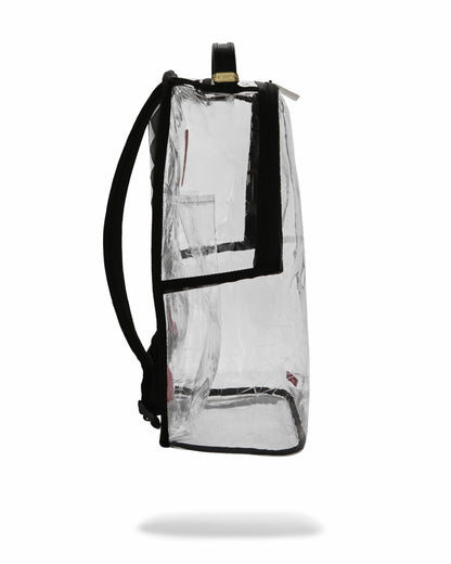 Sprayground - FULLY CLEAR EMBOSSED BOSS BACKPACK