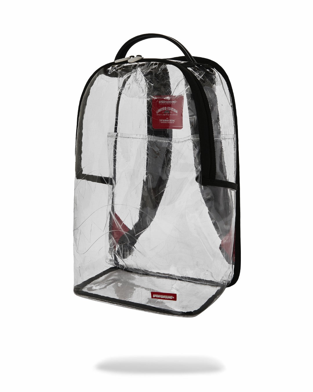 Sprayground - FULLY CLEAR EMBOSSED BOSS BACKPACK