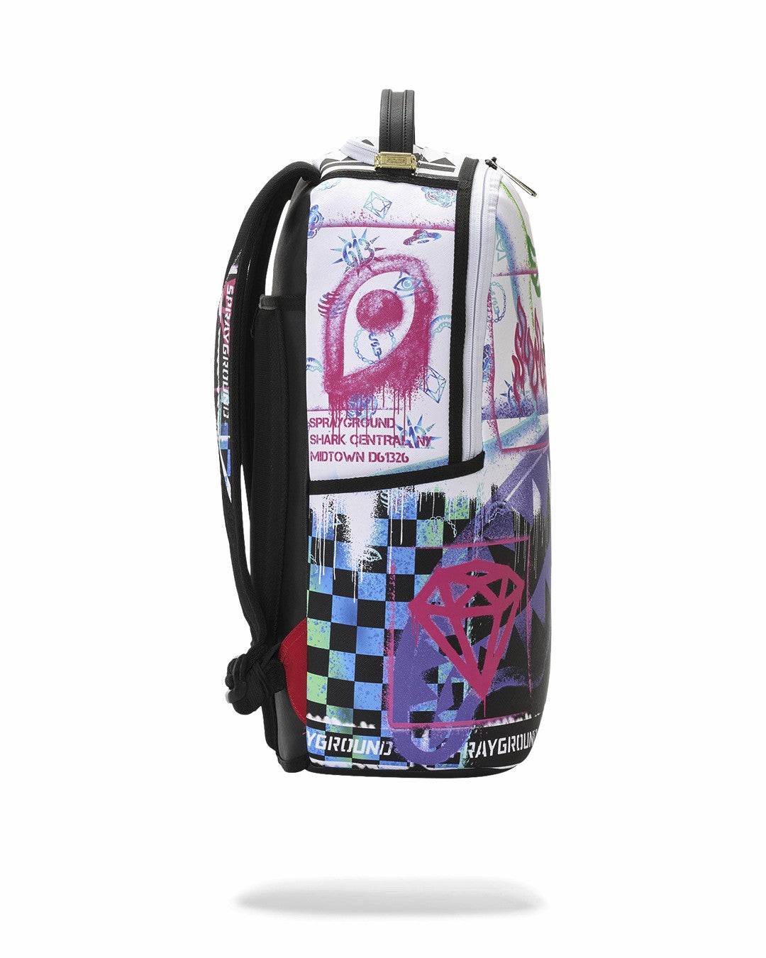 Sprayground - STENCIL PENCIL CONTINENTAL BACKPACK