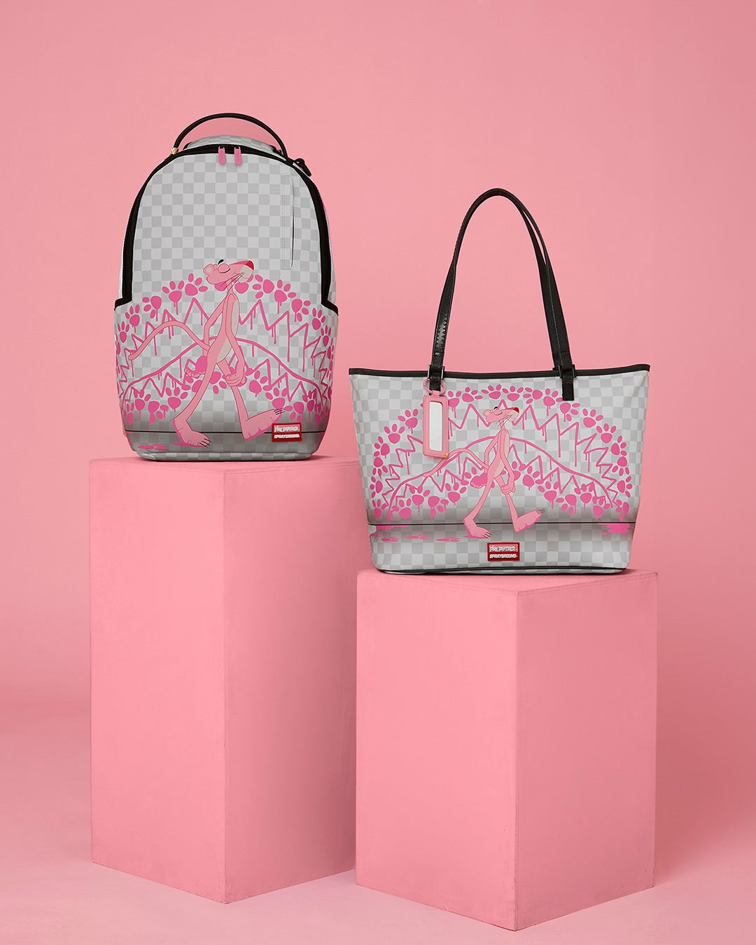 Sprayground - PINK PANTHER PAWPRINTS BUNDLE (2 PCS)