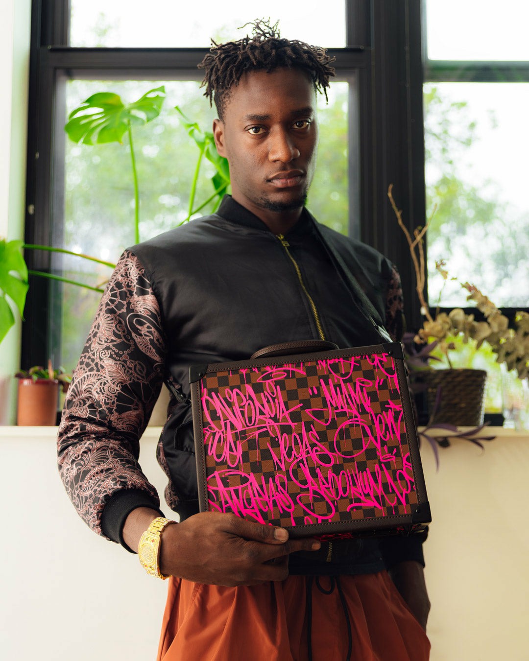 Sprayground - JETGRAPHIX ATTACHÉ BRIEFCASE