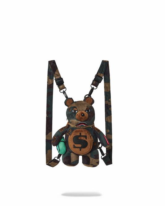Sprayground - BEARCUB BACKPACK - CAMOCHECK MONEYBEAR
