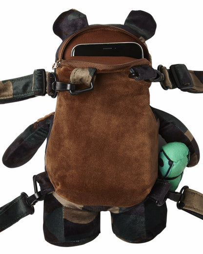 Sprayground - BEARCUB BACKPACK - CAMOCHECK MONEYBEAR