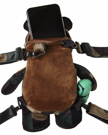 Sprayground - BEARCUB BACKPACK - CAMOCHECK MONEYBEAR