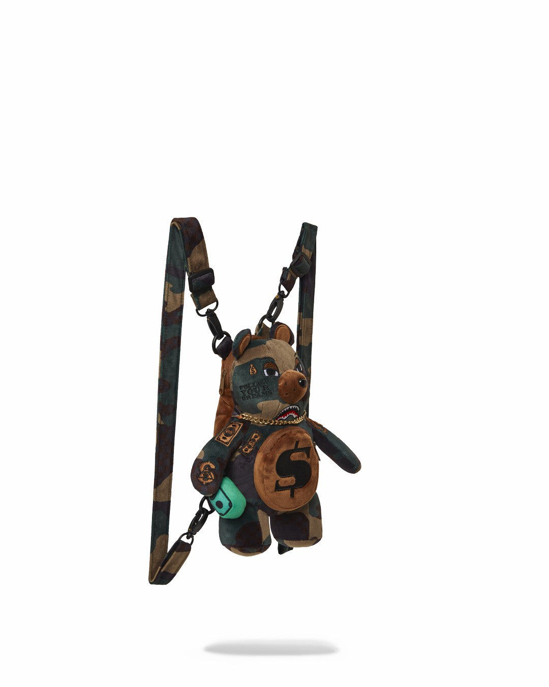 Sprayground - BEARCUB BACKPACK - CAMOCHECK MONEYBEAR