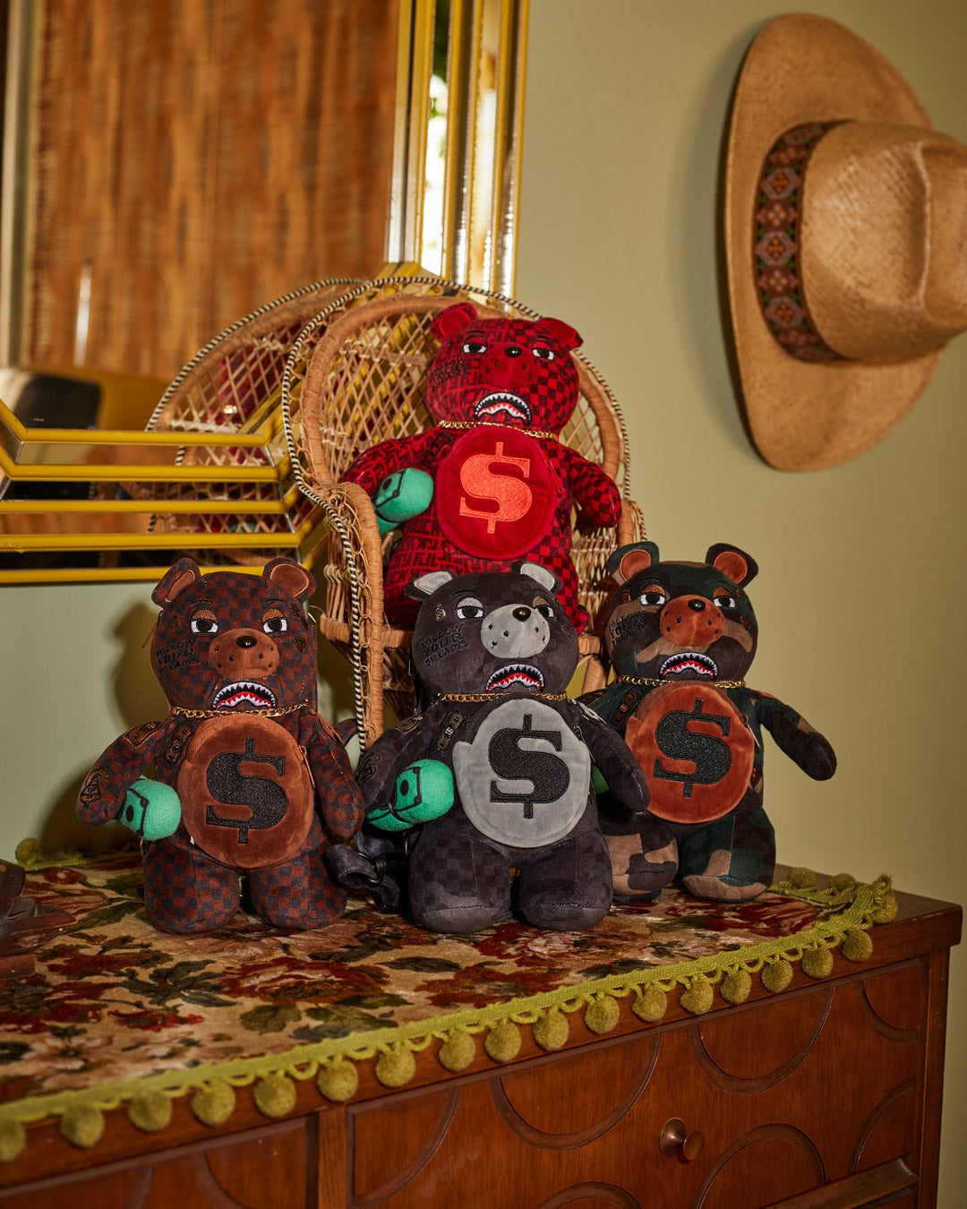 Sprayground - BEAR CUB BACKPACK - 3AM NEVER SLEEP