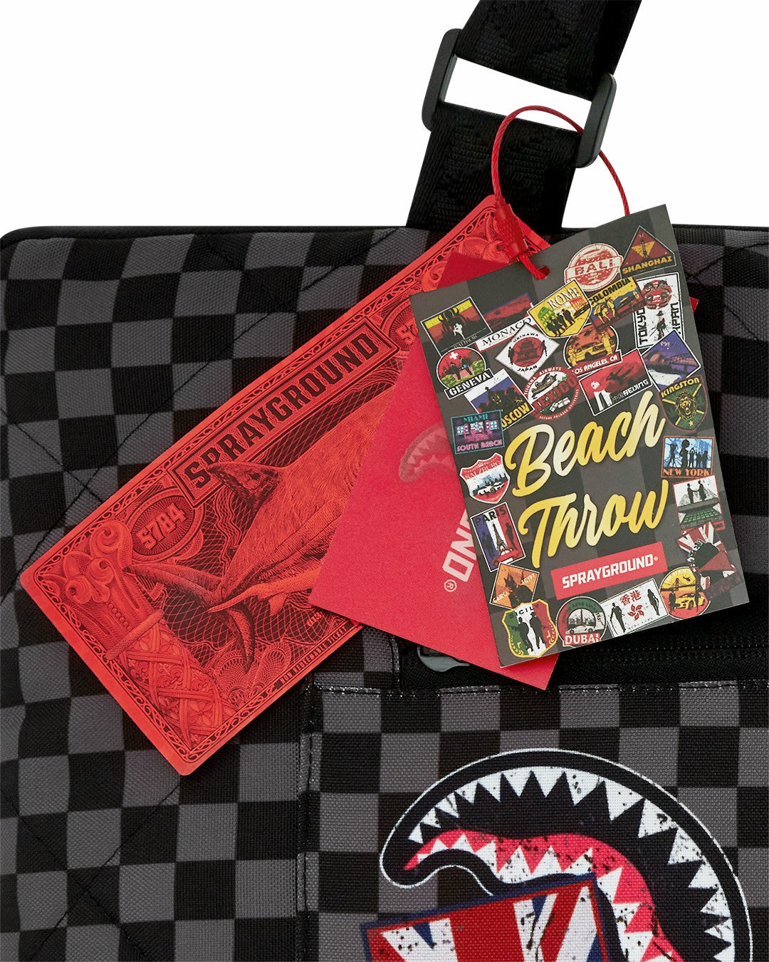 Sprayground - GLOBAL MOGUL UNLIMITED MILES PACKABLE BEACH MAT BLANKET WATER RESISTAN