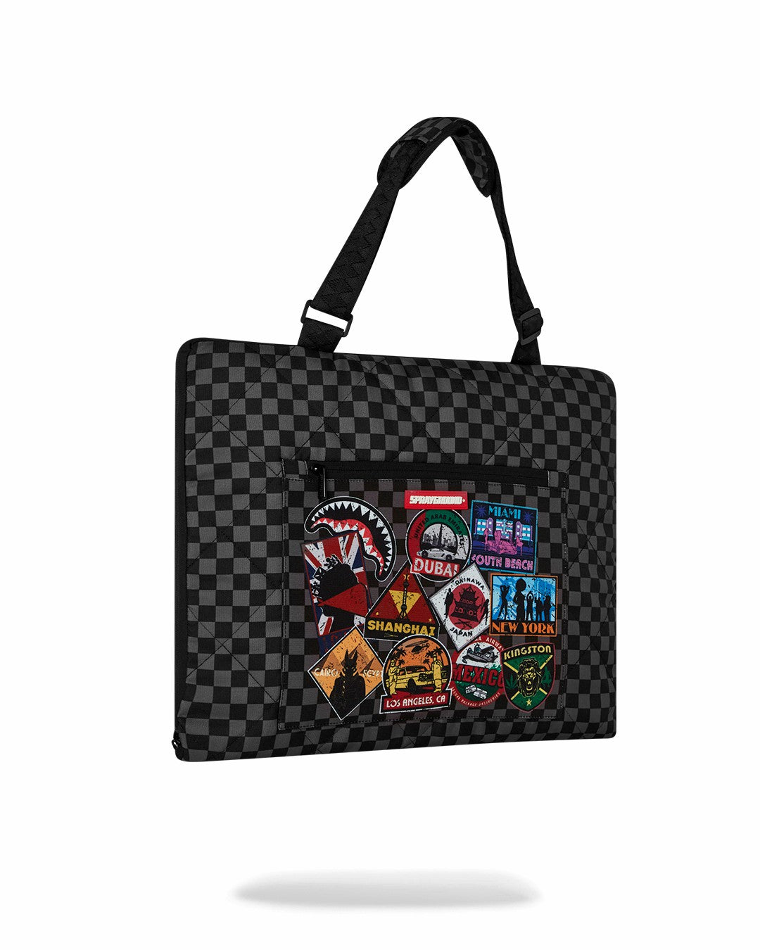Sprayground - GLOBAL MOGUL UNLIMITED MILES PACKABLE BEACH MAT BLANKET WATER RESISTAN