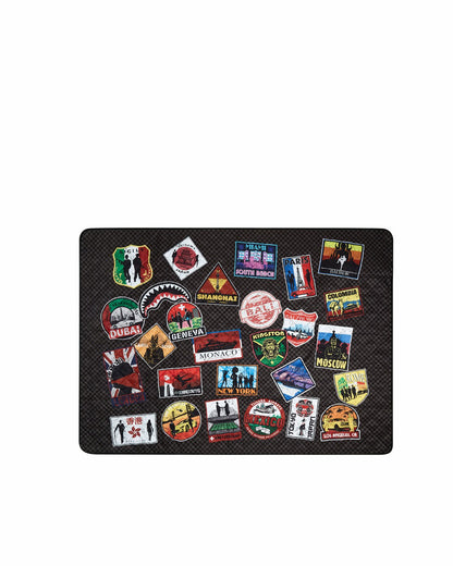 Sprayground - GLOBAL MOGUL UNLIMITED MILES PACKABLE BEACH MAT BLANKET WATER RESISTAN