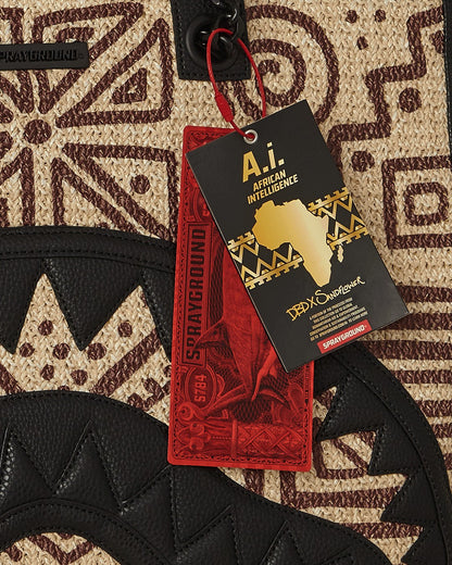Sprayground - A.I. PALM MIRAGE SHARK LUXE BEACH TOTE