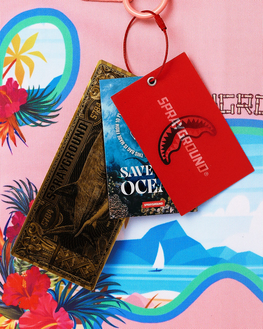 Sprayground - BORA BORA SHARK ISLAND VILLA BEACH TOTE