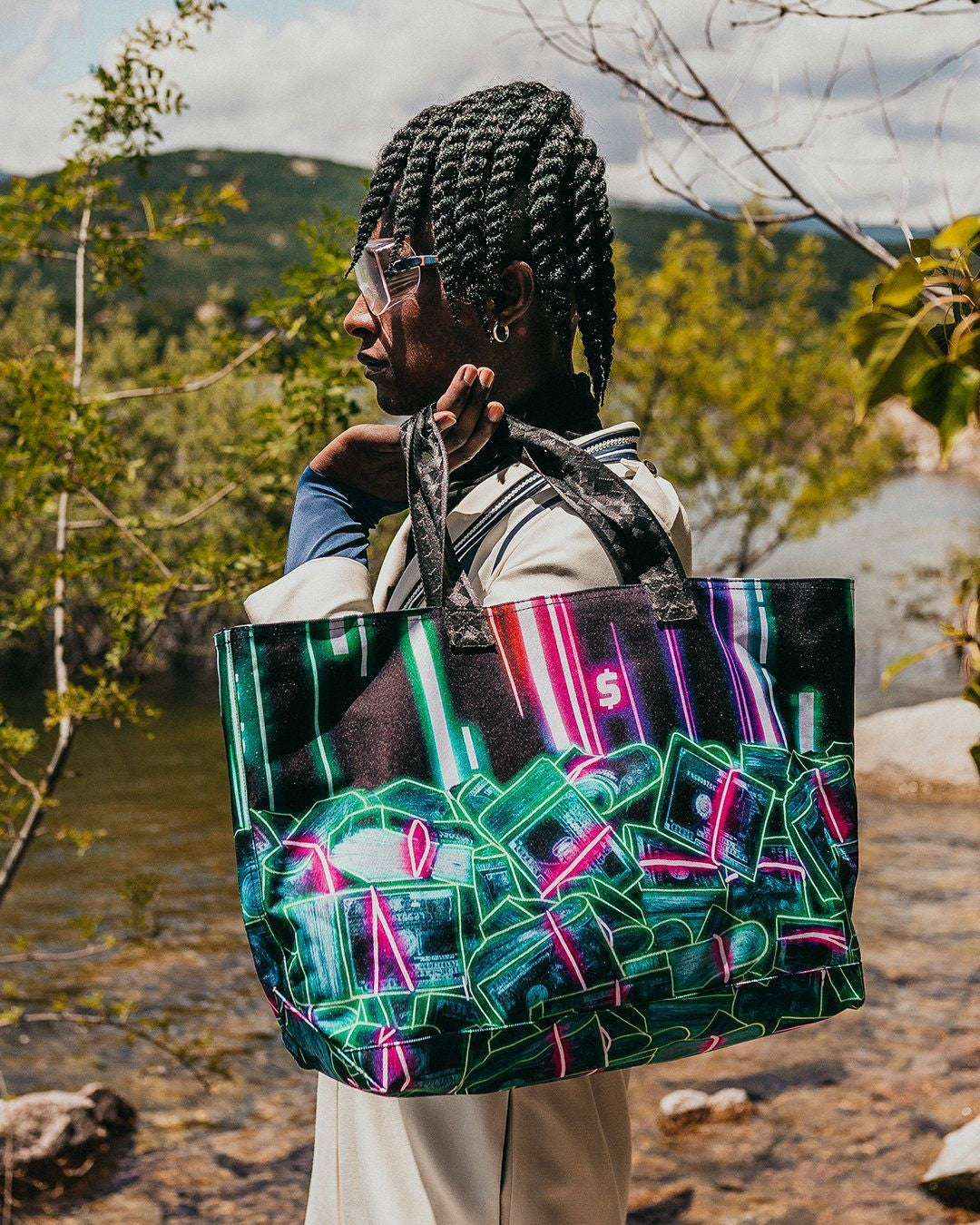 Sprayground - 暗号通貨スタック (CRYPTO STACKS) TOTE