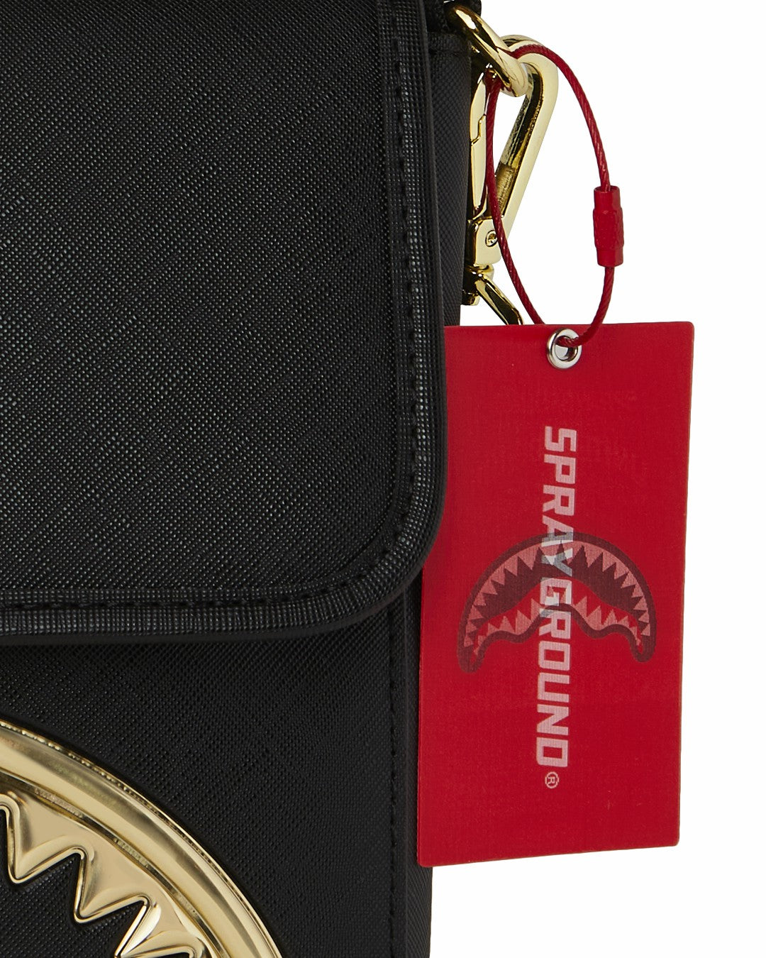 Sprayground - GOLDHEART SHARK DRIP MESSENGER SLING