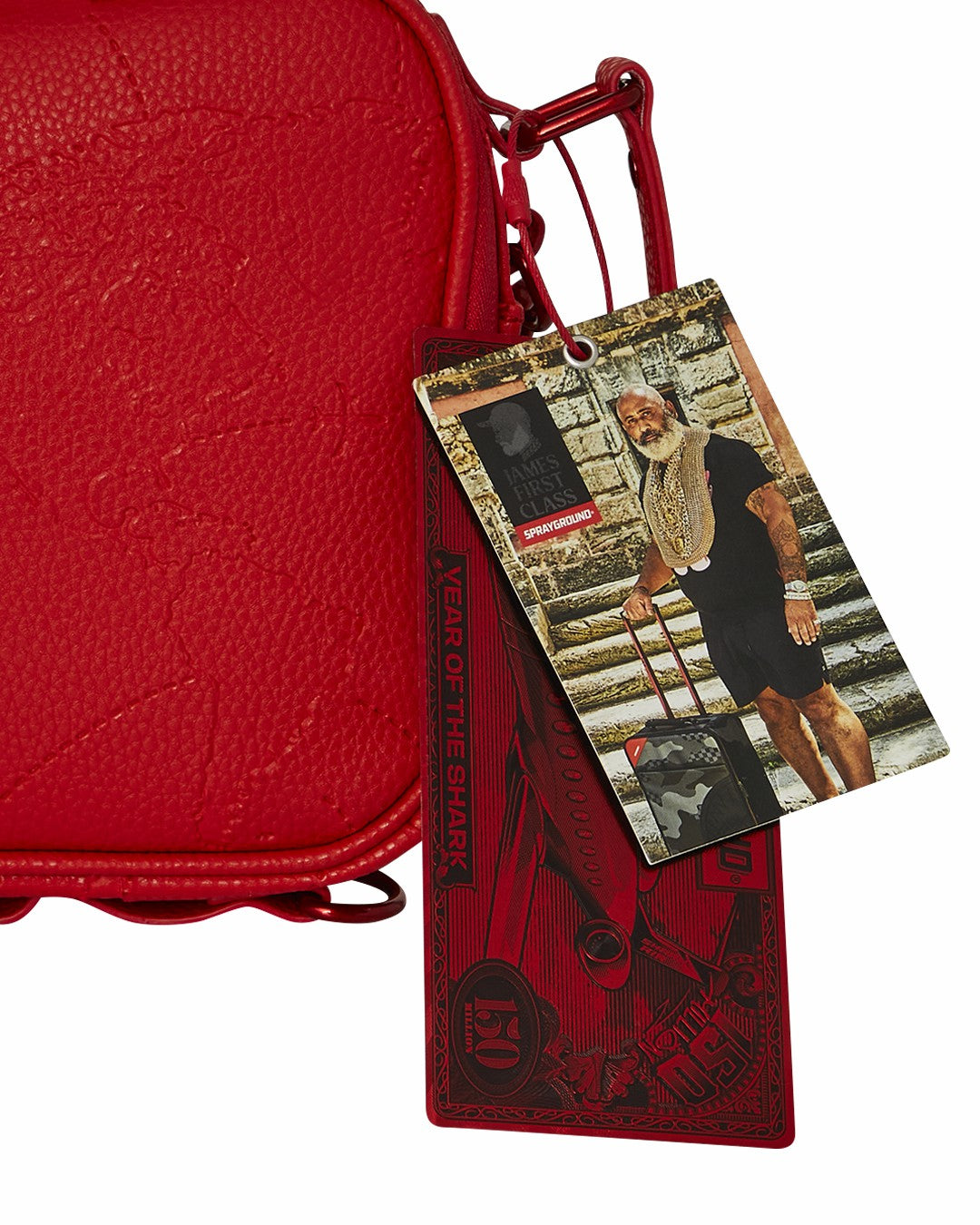 Sprayground - JAMES FIRST CLASS RUBY RED CROSSBODY