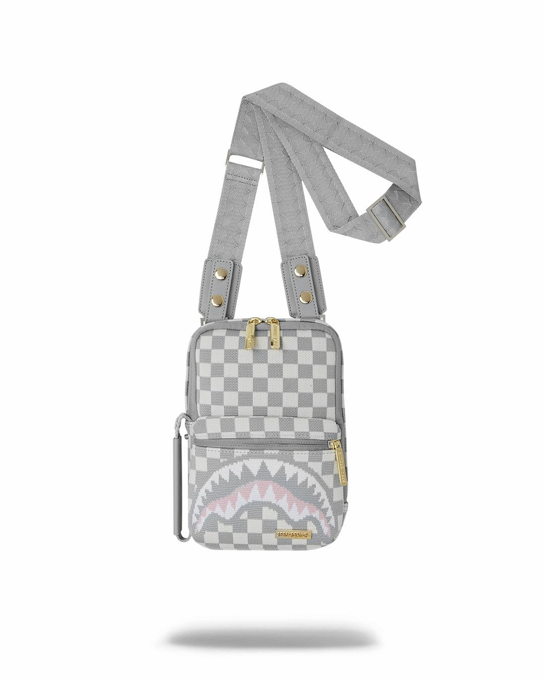 Sprayground - KNIT SHARKS IN PARIS IN CREAM OG SLING