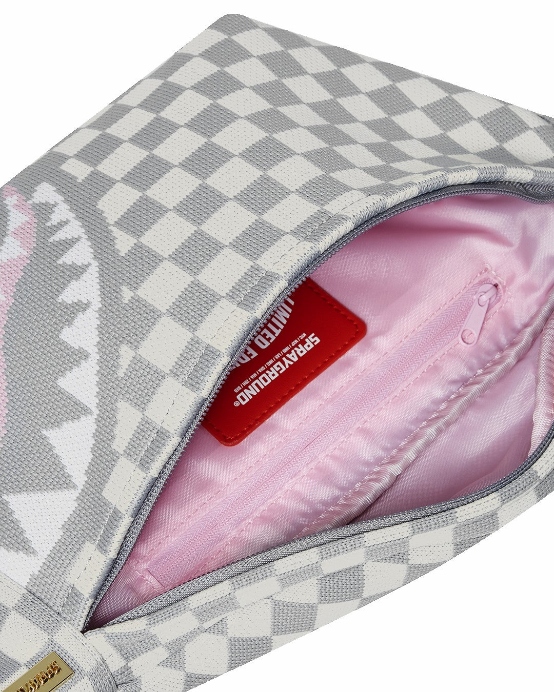 Sprayground - KNIT SHARKS IN PARIS IN CREAM SAVVY CROSSBODY