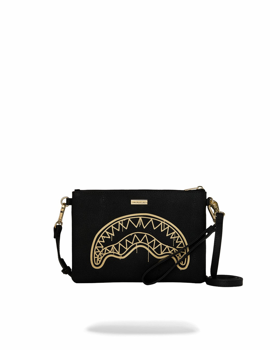 Sprayground - GOLD FANG CROSSOVER CLUTCH