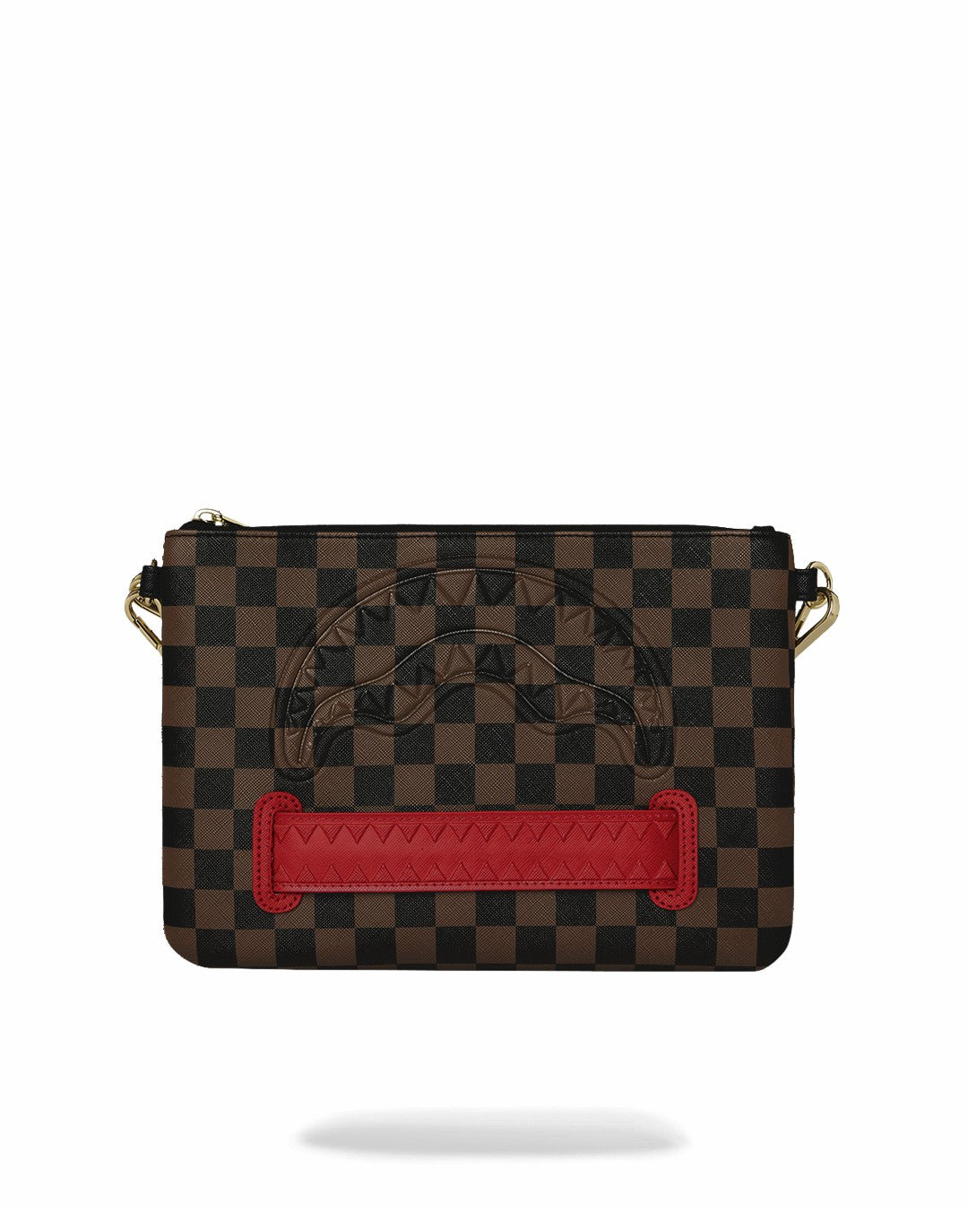 Sprayground - KATANA CHECK BOSS CROSSOVER CLUTCH