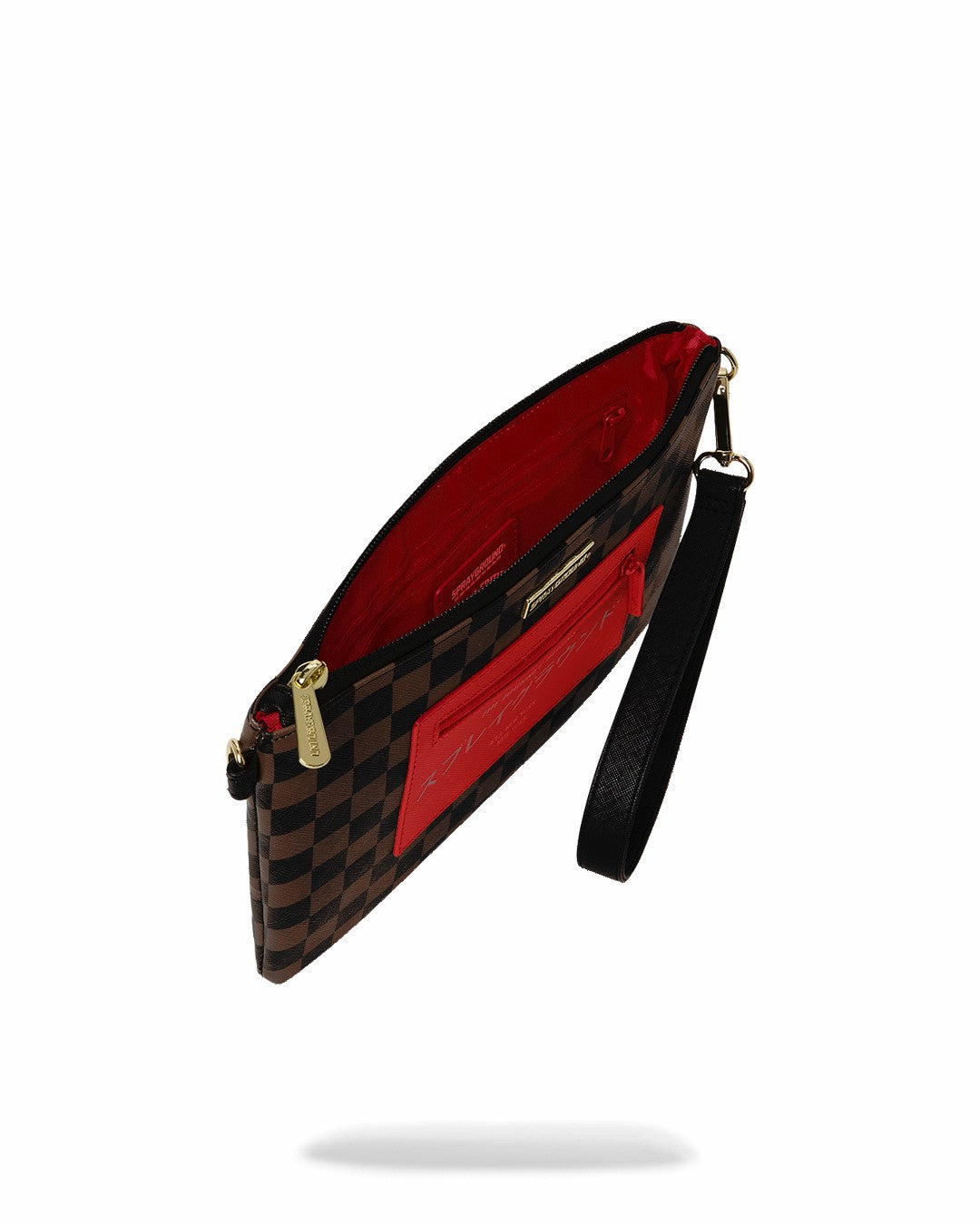 Sprayground - KATANA CHECK BOSS CROSSOVER CLUTCH